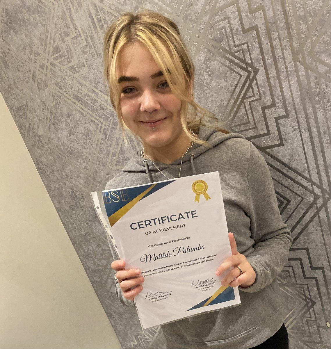 BBeautifulcic's tweet photo. Our summer program is complete, here are a few of our graduates excited to take their next step into the world apprenticeships! #youthemployment #apprenticeships #hairdressing #youngpeoplematter https://t.co/IffFwvme3x