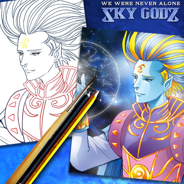 SKYGODZ_ANIME's tweet photo. Making-of the line and color art of Federation scientist Akon.
👽👽👽✏✏✏
#reptoid #makingof #aliens #extraterrestrials #ufos #galaxy #creature #movieposter #ancientaliens #conceptart #colorpencils #sketches #anime #animation #comicbooks #felines #scifi #sciencefiction https://t.co/ws7gwT6vS3
