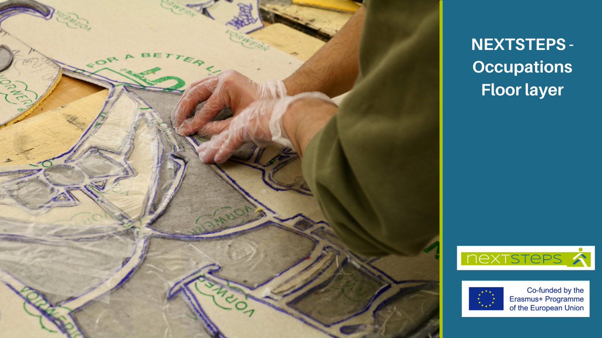 Job alternatives for prisoners after release – Floor layer 

nextsteps.whkt.de  

#nextsteps #Erasmusplus
#integration #prison #newchance
#nextstepserasmus
#nextstepsproject
#NextSteps4Future
@nabibb_de
<a href="/antigoneonlus/">AssociazioneAntigone</a>
<a href="/IpsPrison/">IPS Innovative Prison Systems</a>
<a href="/talentbruecke/">TALENTBRÜCKE</a>
<a href="/EPALE_EU/">EPALE - Adult Learning EU</a>