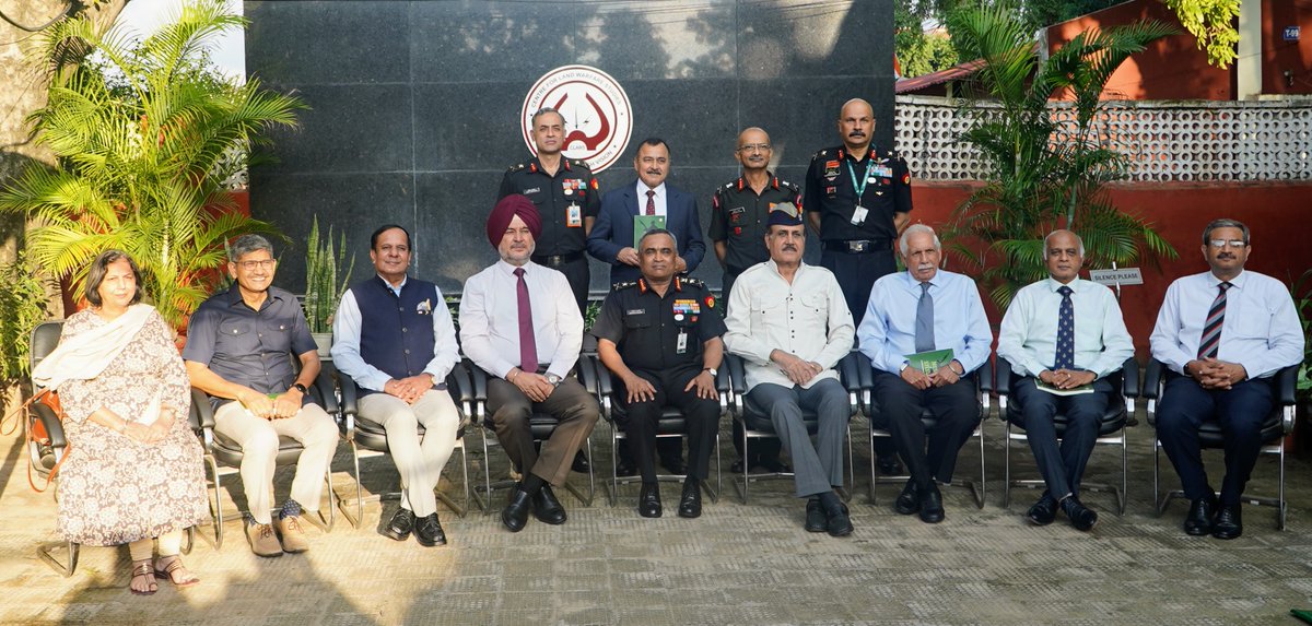 OfficialCLAWSIN's tweet photo. #COAS and Patron CLAWS, released the book titled Men of Steel #militaryleadershipforindia at @OfficialCLAWSIN. Book has been edited by Lt Gen A K Singh and @YashMor5, published by KW Publishers Pvt Ltd.

@adgpi @NorthernComd_IA @artrac_ia @SWComd_IA @easterncomd https://t.co/nFkPa8Kszv
