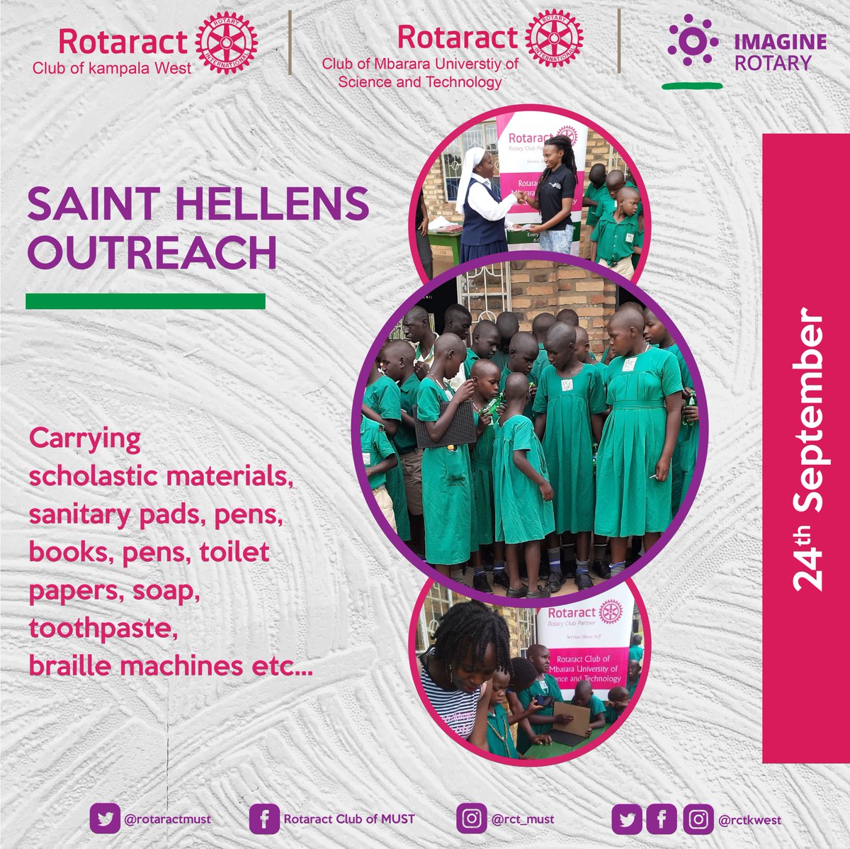 Rotaract Club of Kampala West (@rctkwest) on Twitter photo Friends, I introduce to you #StHellens22 a joint project between <a href="/rctkwest/">Rotaract Club of Kampala West</a> from <a href="/RotaractD9213/">Rotaract District 9213</a> and @RotaractMust from <a href="/RotaractD9214/">Rotaract District 9214</a> #ImagineRotary a world where Children with disabilities can access education freely <a href="/SarahOwembabazi/">Sarah Owembabazi 🇺🇬</a> <a href="/Matovufrancis53/">Matovu Francis</a> <a href="/rotaryd9213/">Rotary District 9213</a> @98ThDISCON Friends, I introduce to you #StHellens22 a joint project between <a href="/rctkwest/">Rotaract Club of Kampala West</a> from <a href="/RotaractD9213/">Rotaract District 9213</a> and @RotaractMust from <a href="/RotaractD9214/">Rotaract District 9214</a> #ImagineRotary a world where Children with disabilities can access education freely <a href="/SarahOwembabazi/">Sarah Owembabazi 🇺🇬</a> <a href="/Matovufrancis53/">Matovu Francis</a> <a href="/rotaryd9213/">Rotary District 9213</a> @98ThDISCON