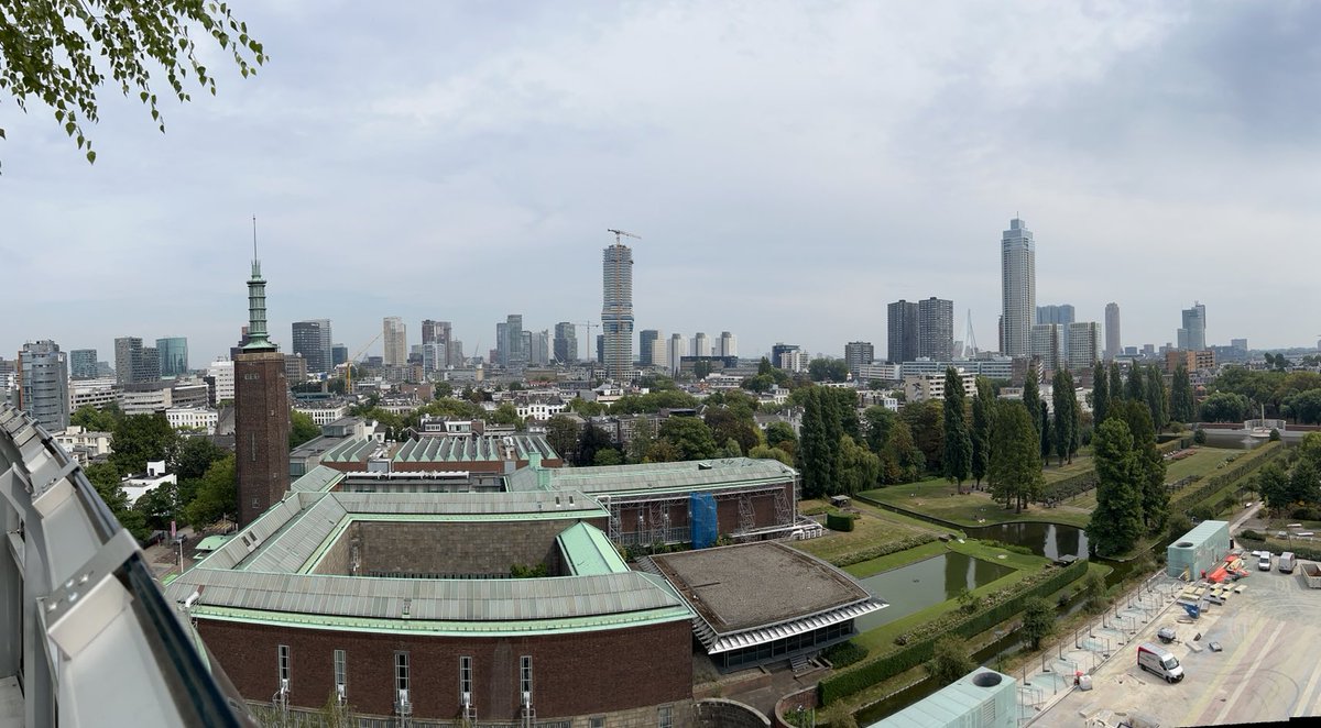 roonng's tweet photo. What a view from ⁦⁦#het depot van #Boijmans van Beuningen in #Rotterdam https://t.co/Edw453yNwB