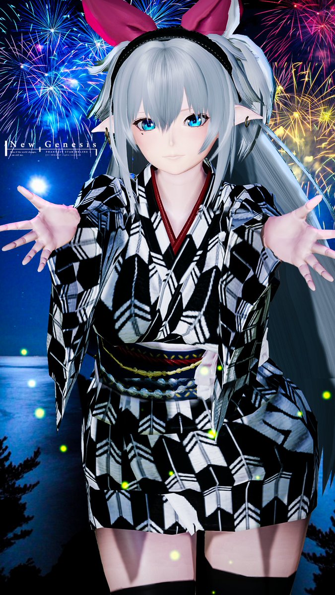 PSO2_UMR's tweet image. 浴衣を着てみました🌟 ̖́-
夏らしく可愛い浴衣でお出かけですヽ(๑•ᴗ•๑)ﾉ💕
涼しげでこの時期にピッタリですね(. ❛ ᴗ ❛.)ฅ"🎵
倉庫ガサゴソしてたら出てきたのは内緒です(,,・＿・,,)✨ﾊﾞﾚﾃﾅｲ
お祭りをイメージして撮って見ました✨
明日は水曜日🌟 ̖́-週折り返しがんばろうね٩(๑•̀ •́)و