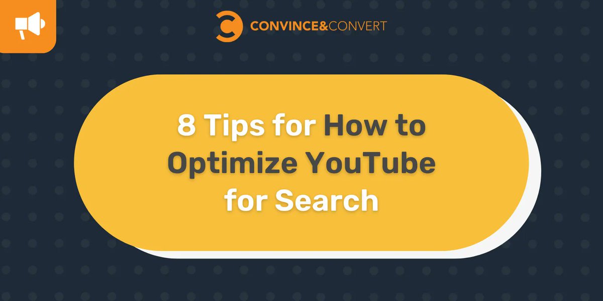 theosmgroup's tweet photo. High-ranking video content allows your branded content to appear in video search results. Let's dive into the tactical ways how to optimize SEO on YouTube. https://t.co/cMe5tCKklU  #YouTube #SEO https://t.co/UYgRqKnPIX