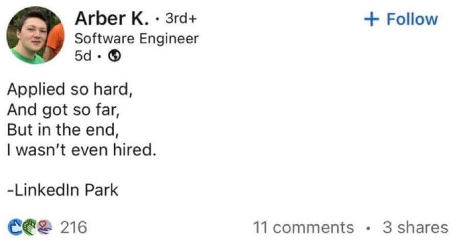 I hate LinkedIn, but this is good…