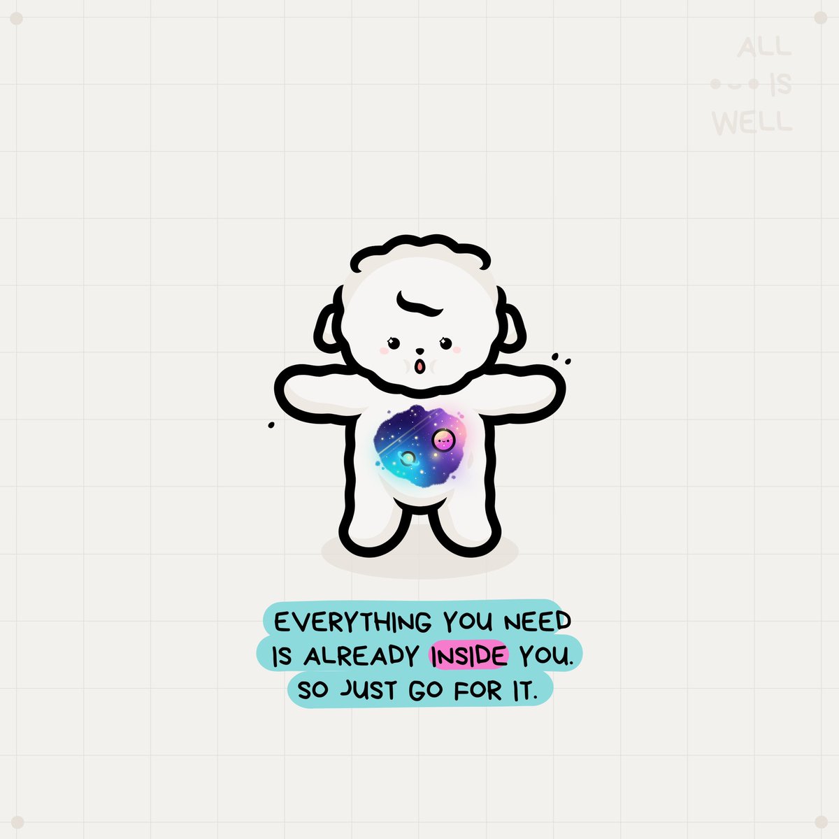 Nuri Daily Affirmation (08/16/22):
Go for it. Today.