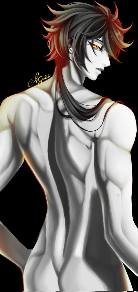 xohcin's tweet photo. #Zhongli #genshinimpactfanart #Genshinlmpact https://t.co/seGkt26YUg