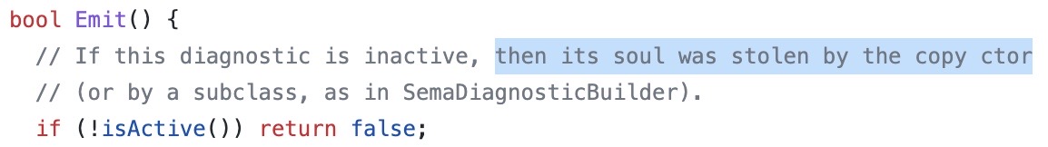 Yep. Need more of this #clang