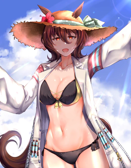 水着タキオンかぁ
#ウマ娘 