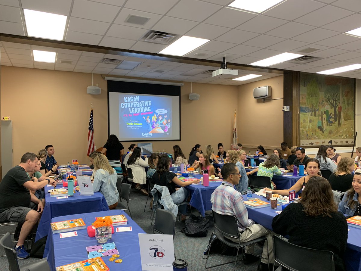 Mschroeder6's tweet photo. So excited for Day 2 of New Teacher Orientation and Kagan Training with @PalacioDarla. Looking forward to our staff learning with @mgsd70 today! #112leads https://t.co/UNN3H2gILY