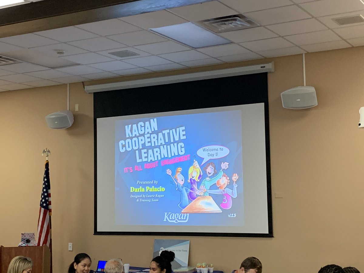 Mschroeder6's tweet photo. So excited for Day 2 of New Teacher Orientation and Kagan Training with @PalacioDarla. Looking forward to our staff learning with @mgsd70 today! #112leads https://t.co/UNN3H2gILY