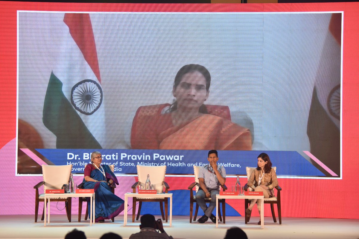 DrBharatippawar's tweet photo. Proud to launch the #Paalan1000 campaign at the 2-day Early Childhood Development Conclave 2022. Government of India under visionary leadership of Hon'ble PM Shri @narendramodi ji and guidance of Hon'ble HFM Dr. @mansukhmandviya ji has launched the campaign with the aim https://t.co/x2sUM9wigK