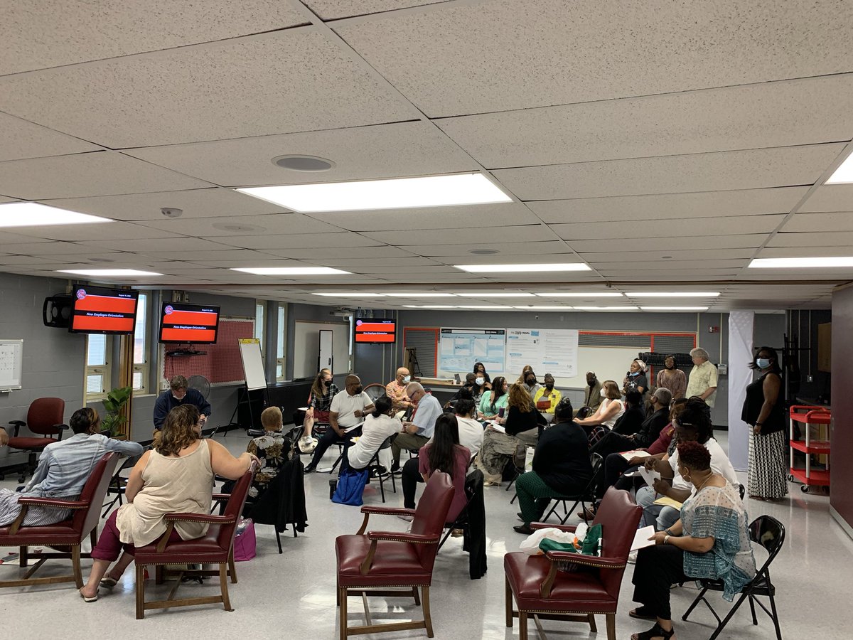 EastCleSchools's tweet image. Today, we are welcoming new members to our Cardinal Family as part of orientation!  Welcome everyone—certified staff, classified staff, and administration!  Let’s have a great year!! #iamec