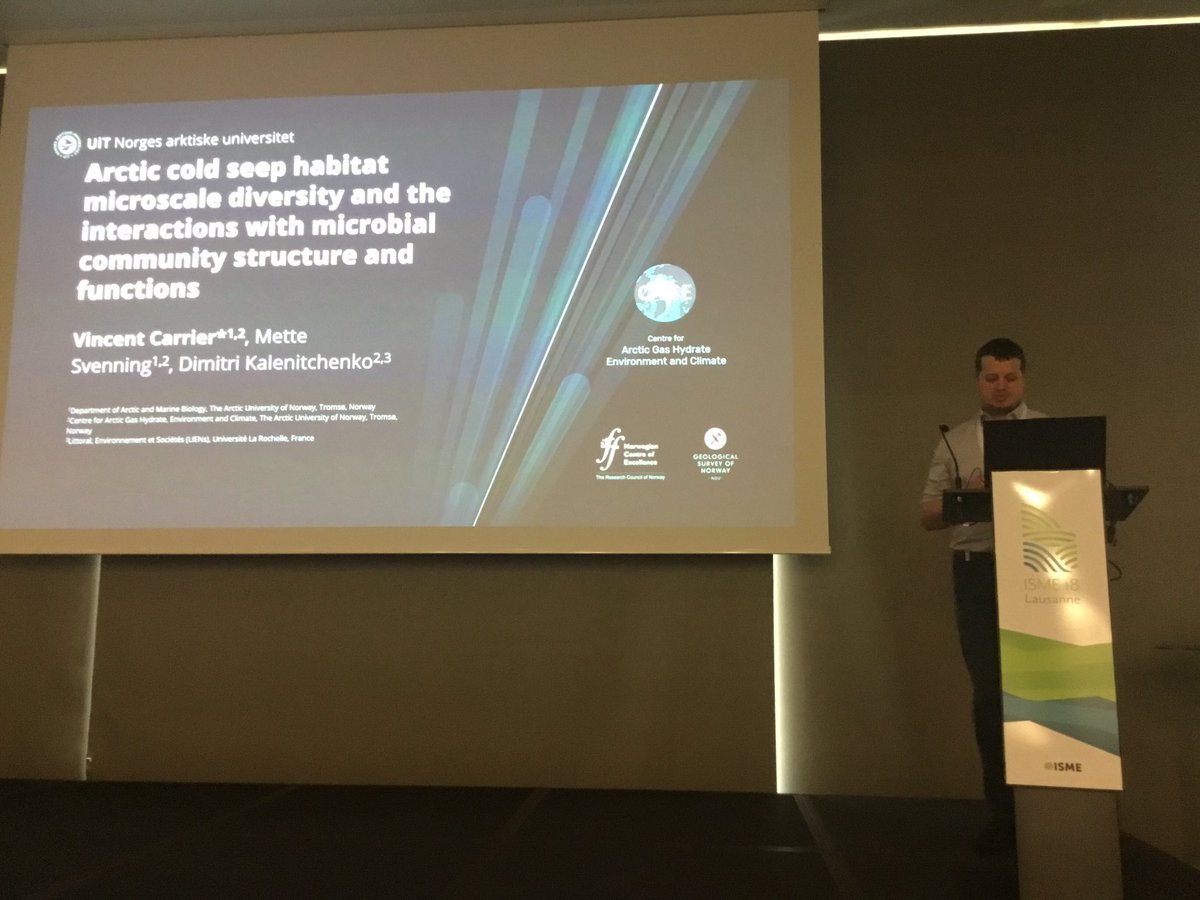 EvolvedBiofilm's tweet photo. @VincentCarrier6 Poster Pitch on Arctic cold seep habitat microscale diversity
#ISME18 https://t.co/qpd5ih0aK5