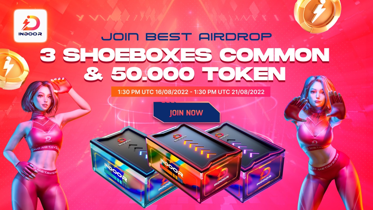 CaloIndoor's tweet image. 🚀🚀COMPLETING GLEAM MISSIONS - EARNING “CALO INDOOR” NFT &amp;amp; 50.000 CALO TOKEN AIRDROP

👉Join now: gleam.io/competitions/b…

⏰ Time: 1PM UTC 16/08/2022 - 1PM UTC 21/08/2022

Be ready for the new universe in CaloVerse - Calo Indoor!

#CaloIndoor
#CaloVerse