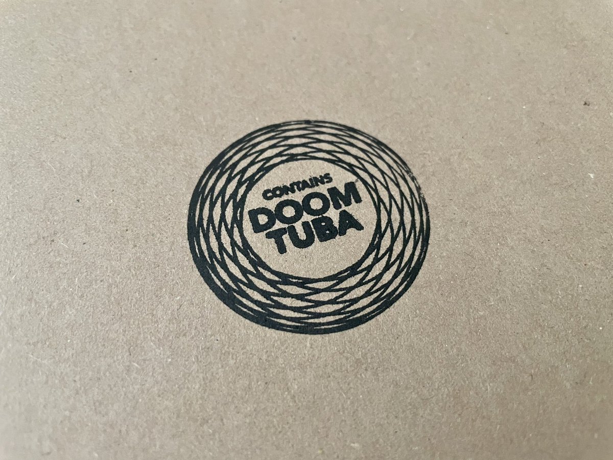 Sending out the latest ORE parcel. Always nice stamping the packaging with this.