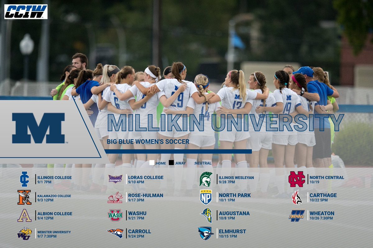 MillikinWSoccer's tweet photo. 2022 Schedule is finalized and we are ready to go! Check out the schedule below and make sure to find some time to come out and support! 
#GoBigBlue https://t.co/qd8s4xWjPM