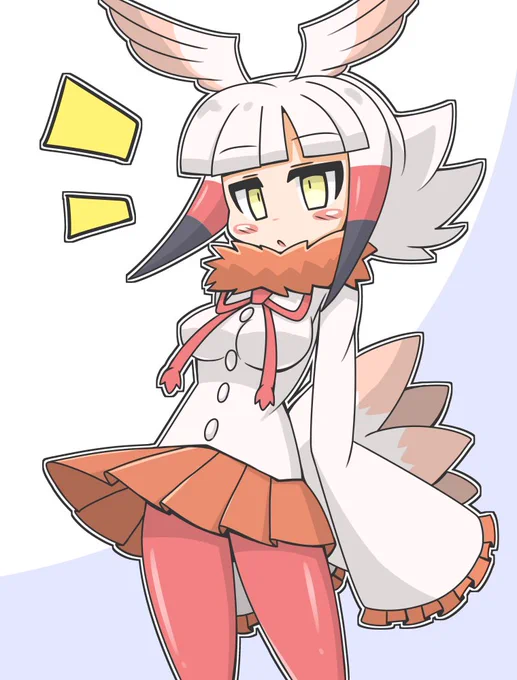 トキ #けものフレンズ 