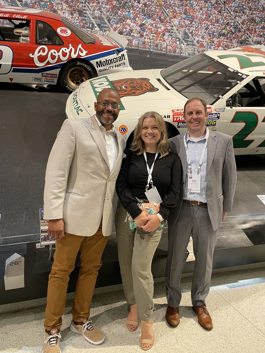 KenAmpy's tweet photo. Here at the Medicaid Enterprise Systems Community (MESC) conference in Charlotte. MESC is a national conference for government and private sector companies to exchange ideas related to Medicaid systems. We attended a reception at the NASCAR Hall of Fame. @MESConference https://t.co/C5fnxIZTYJ