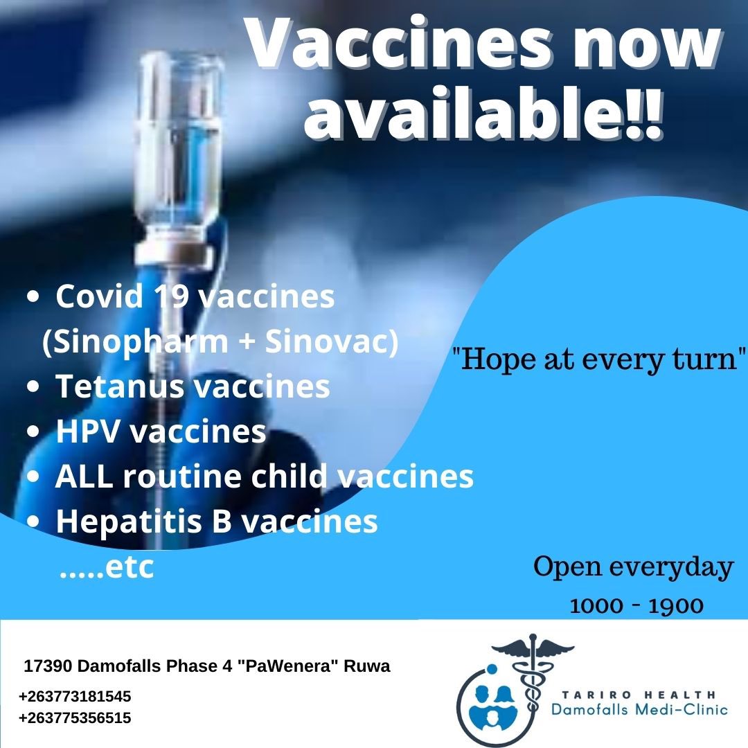 We are happy to announce that we now have routine vaccines available. 
Come and visit us so we can help keep you and your family safe. #HopeAtEveryTurn