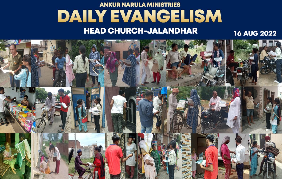 apostleankur's tweet photo. *𝐉𝐎𝐈𝐍 𝐔𝐒 𝐈𝐍 𝐄𝐕𝐀𝐍𝐆𝐄𝐋𝐈𝐒𝐌*
"और उस ने उन से कहा, तुम सारे जगत में जाकर सारी सृष्टि के लोगों को सुसमाचार प्रचार करो।" (मरकुस 16:15)
https://t.co/PGOKnkvuii https://t.co/vFIyYp1xoJ