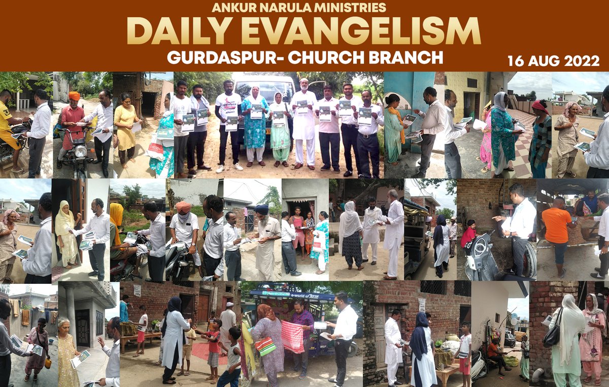 apostleankur's tweet photo. *𝐉𝐎𝐈𝐍 𝐔𝐒 𝐈𝐍 𝐄𝐕𝐀𝐍𝐆𝐄𝐋𝐈𝐒𝐌*
"और उस ने उन से कहा, तुम सारे जगत में जाकर सारी सृष्टि के लोगों को सुसमाचार प्रचार करो।" (मरकुस 16:15)
https://t.co/PGOKnkvuii https://t.co/vFIyYp1xoJ