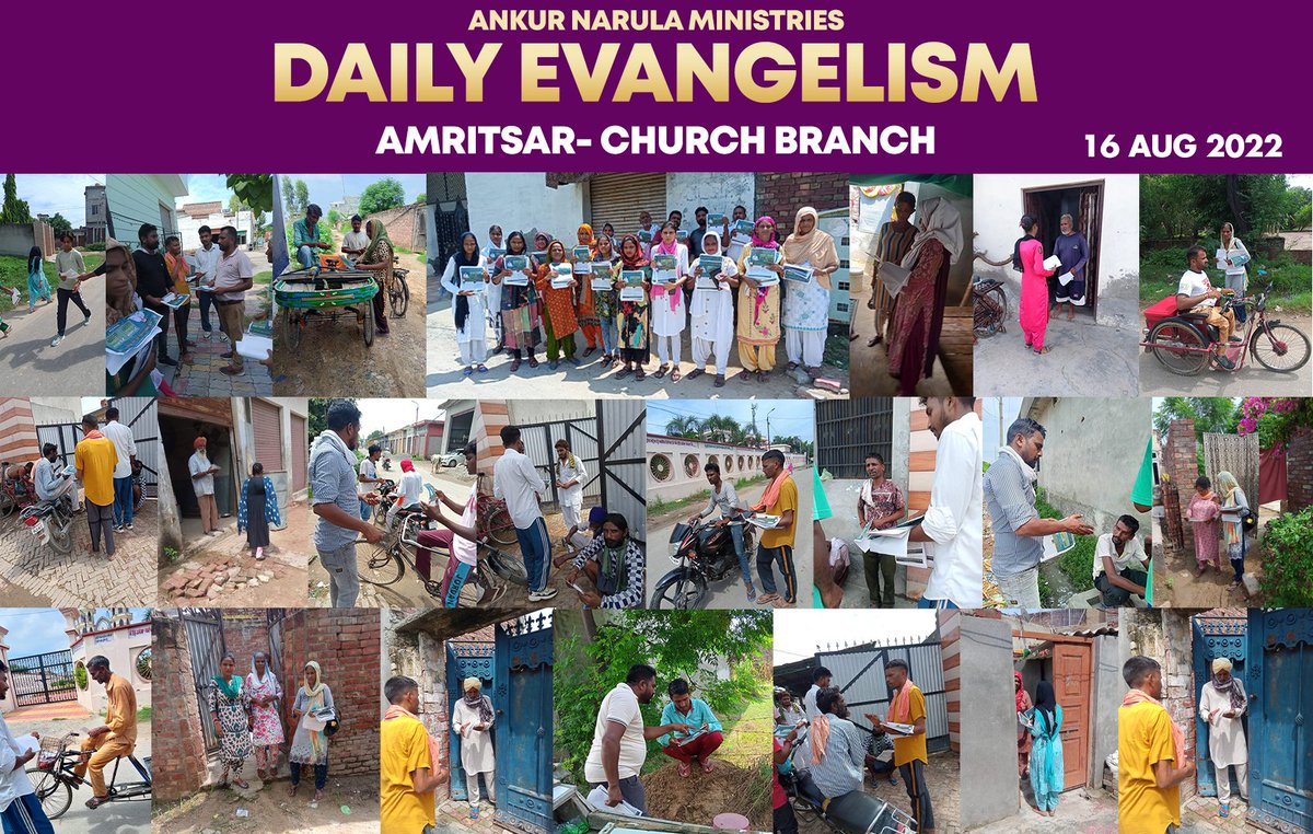 apostleankur's tweet photo. *𝐉𝐎𝐈𝐍 𝐔𝐒 𝐈𝐍 𝐄𝐕𝐀𝐍𝐆𝐄𝐋𝐈𝐒𝐌*
"और उस ने उन से कहा, तुम सारे जगत में जाकर सारी सृष्टि के लोगों को सुसमाचार प्रचार करो।" (मरकुस 16:15)
https://t.co/PGOKnkvuii https://t.co/vFIyYp1xoJ
