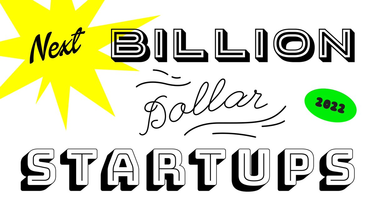 Forbes's tweet photo. With markets down and tech investors skittish, it’s been a challenging year for young, venture-backed startups. These 25 represent the ones we think have the best chance of reaching a billion-dollar valuation. #BillionDollarStartups https://t.co/itBBsWB831 https://t.co/yHMwYZHxES