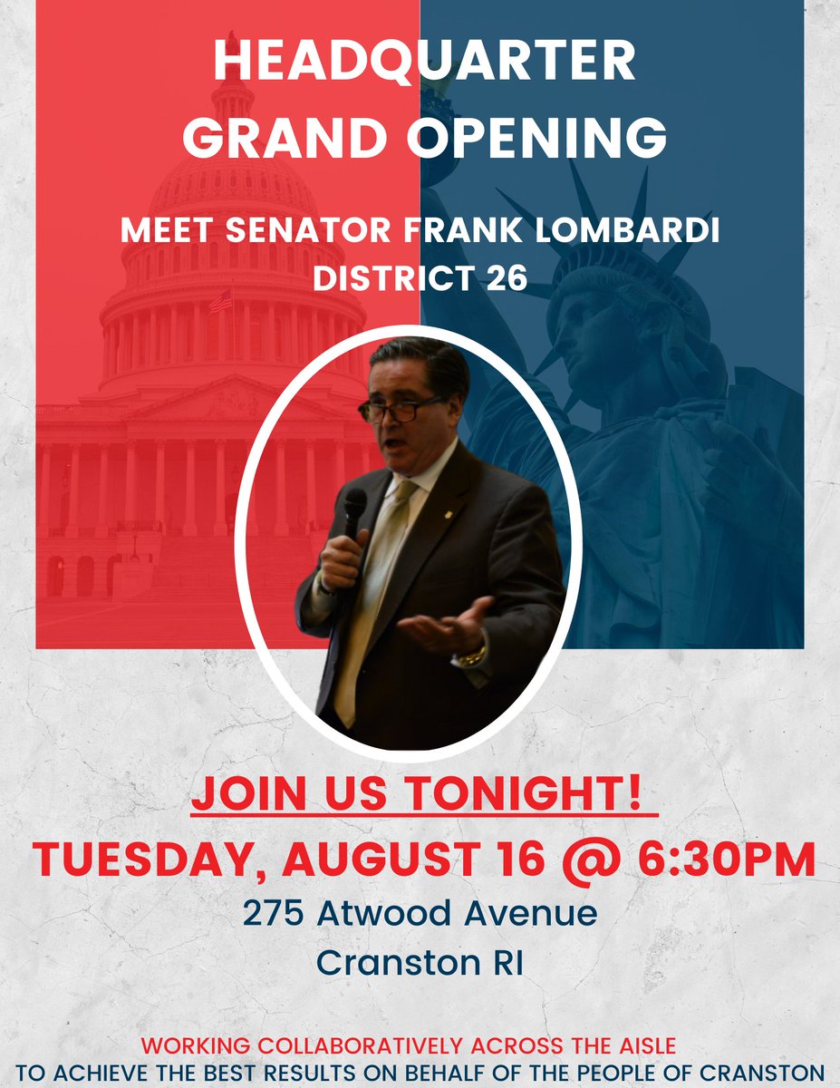 Senator Frank S. Lombardi (@senatorfrank26) on Twitter photo 