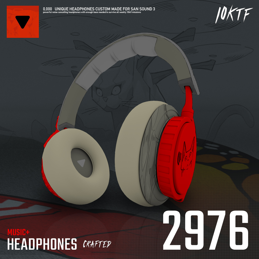 EditByJunior's tweet image. What if: As part of @10KTFshop future expansion of partners into their ecosystem, they added a new craftable item specialized for music NFTs, the likes of @SanSound3, who are ushering in a new era of music experience on the blockchain. Maybe Wagmi-san takes notice w/ enough help!