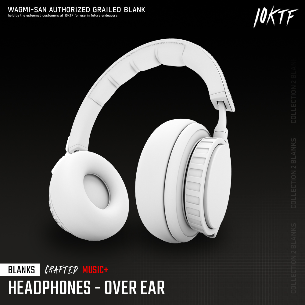 EditByJunior's tweet image. What if: As part of @10KTFshop future expansion of partners into their ecosystem, they added a new craftable item specialized for music NFTs, the likes of @SanSound3, who are ushering in a new era of music experience on the blockchain. Maybe Wagmi-san takes notice w/ enough help!