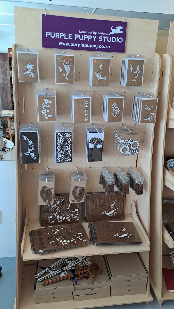 PurplePuppySt's tweet photo. Our first ever retail outlet at the Book Cottage in High street in Hermanus - new beginnings and grateful for new opportunities.
#gratitude #new beginnings #SupportSmallBusiness #supportlocalbusiness #decor #gifts #greetingscardsforsale #greetingcarddesign #lasercut #Godisgood https://t.co/PSJAW07fYo