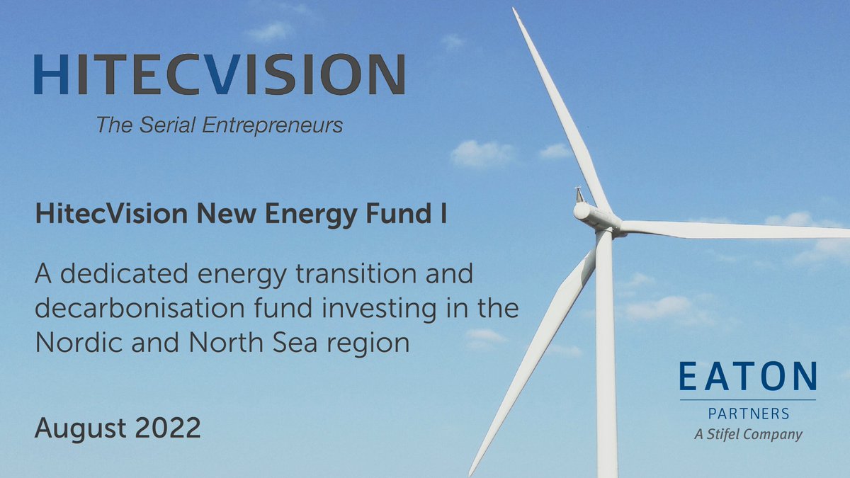 We are thrilled to have acted as placement agent for the HitecVision New Energy Fund (“NEF”). The oversubscribed fund reached its hard cap of €875 million, exceeding its €500 million target. 
 globenewswire.com/news-release/2…