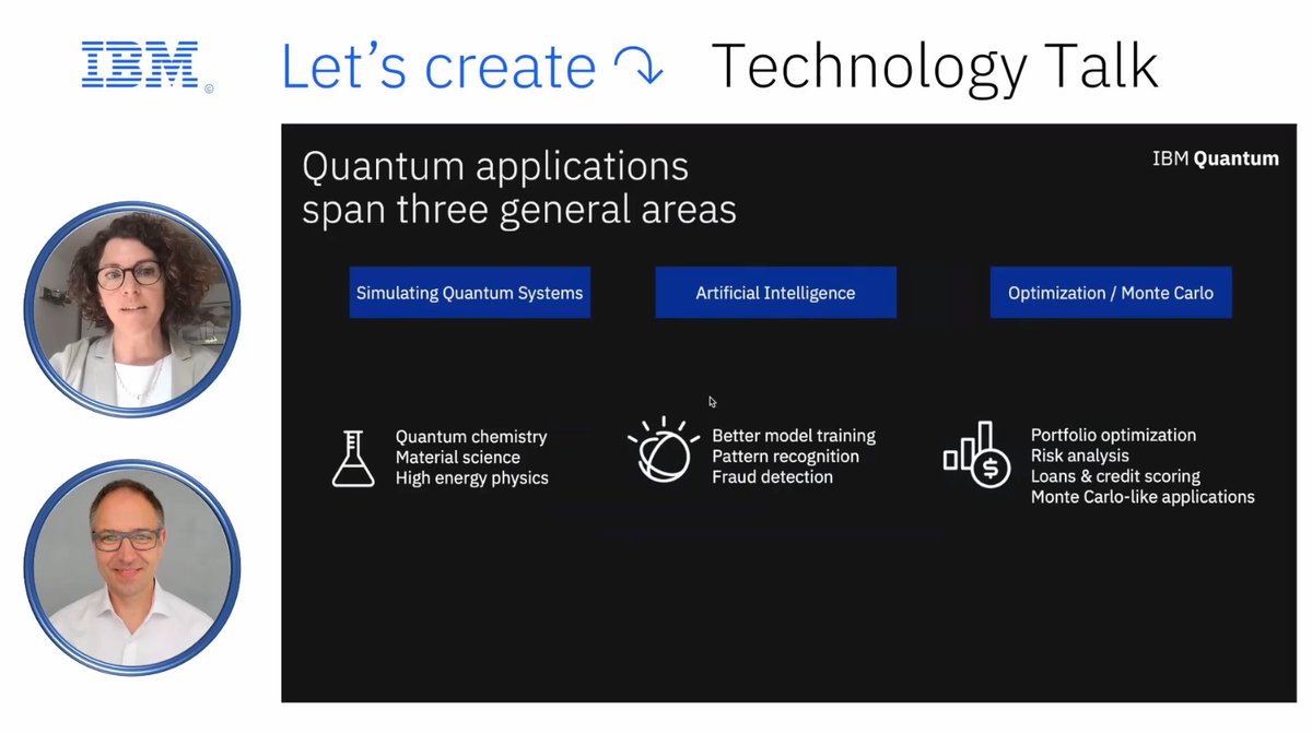 Thomas_Harrer's tweet photo. I enjoyed recording another great #IBM #LetsCreate #TechnologyTalk with Birgit Schwarz, about #QuantumComputing - the opportunity and journey to solve certain hard problems very elegantly and more ...

Watch the full video and find further links here: https://t.co/uX1c1o4JDc https://t.co/6RlIvHhaao