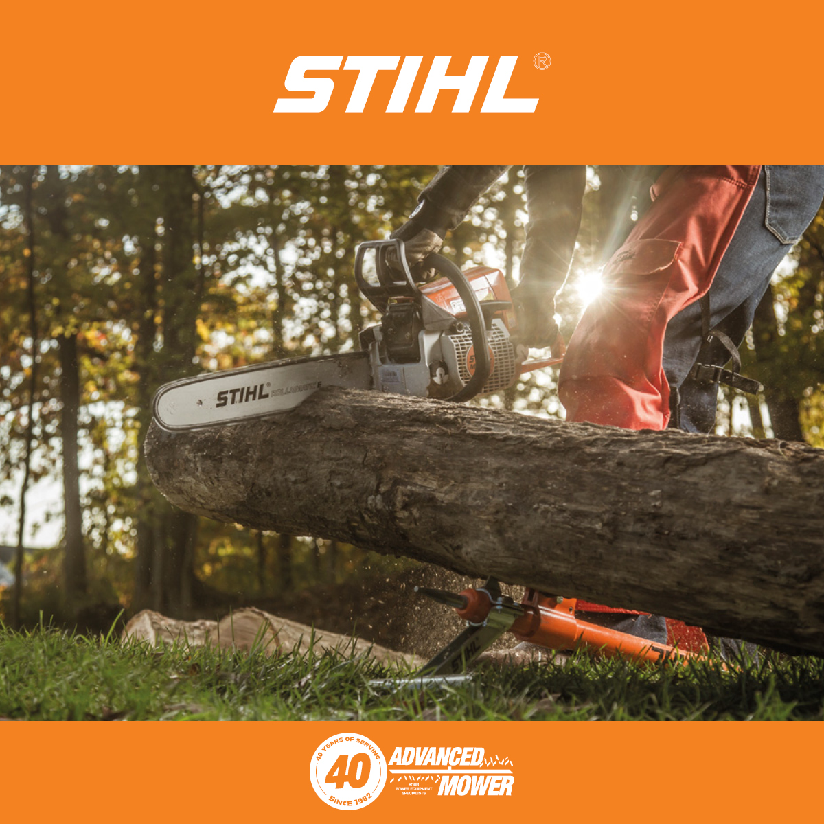 AdvancedMower's tweet photo. Cut through clearing and cleanup tasks quickly with the efficient power of the @STIHLUSA MS 50 #chainsaw.
Pick yours up at #AdvancedMower in #BessemerAL today! https://t.co/UWj0A53mSM