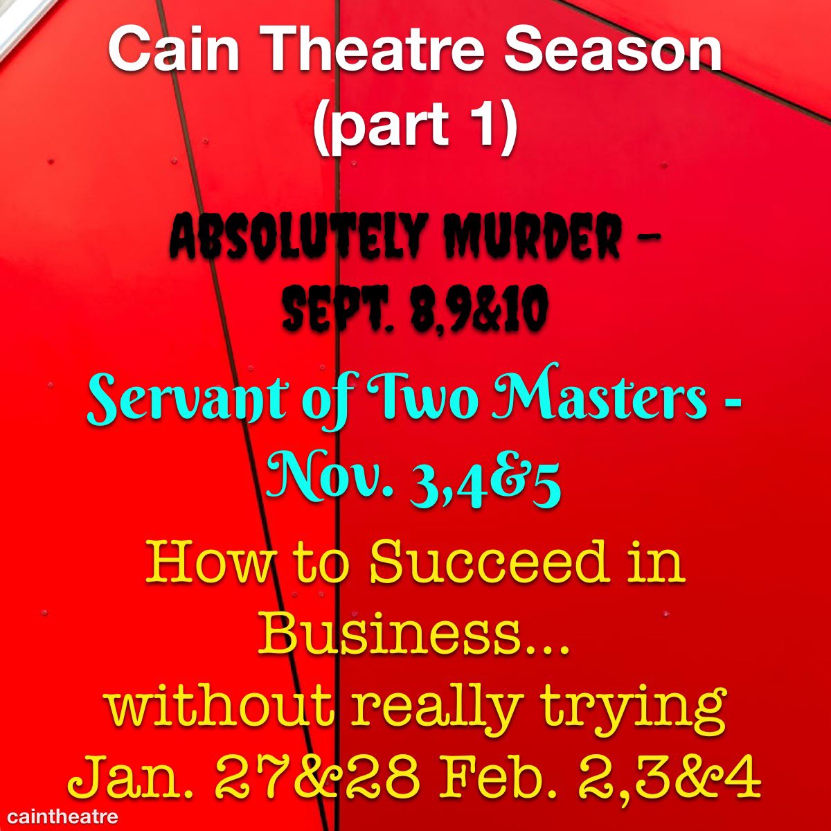 Klein Cain Theatre tweet media