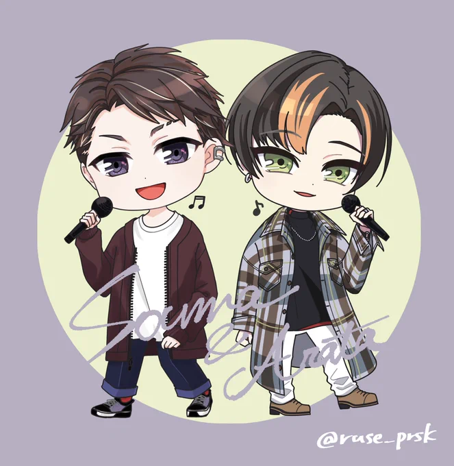 #prsk_FA宮田颯真&amp;遠野新、コンビ名が知りたい〜!! 