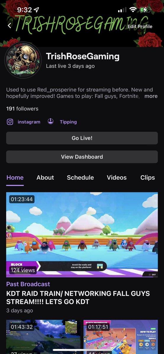 TrishRoseGaming's tweet photo. I am a total slacker when it comes to posting on twitter! But here we are! Almost 200 followers after only a month of streaming π₯°π₯° #goals #twitchtv #TwitchAffiliate #gamergoal #follows #support https://t.co/1wlyzsvv7I