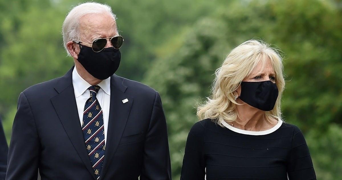 disclosetv's tweet photo. JUST IN - Quadruple vaccinated Jill Biden infected with COVID. https://t.co/C0KwGcSAul