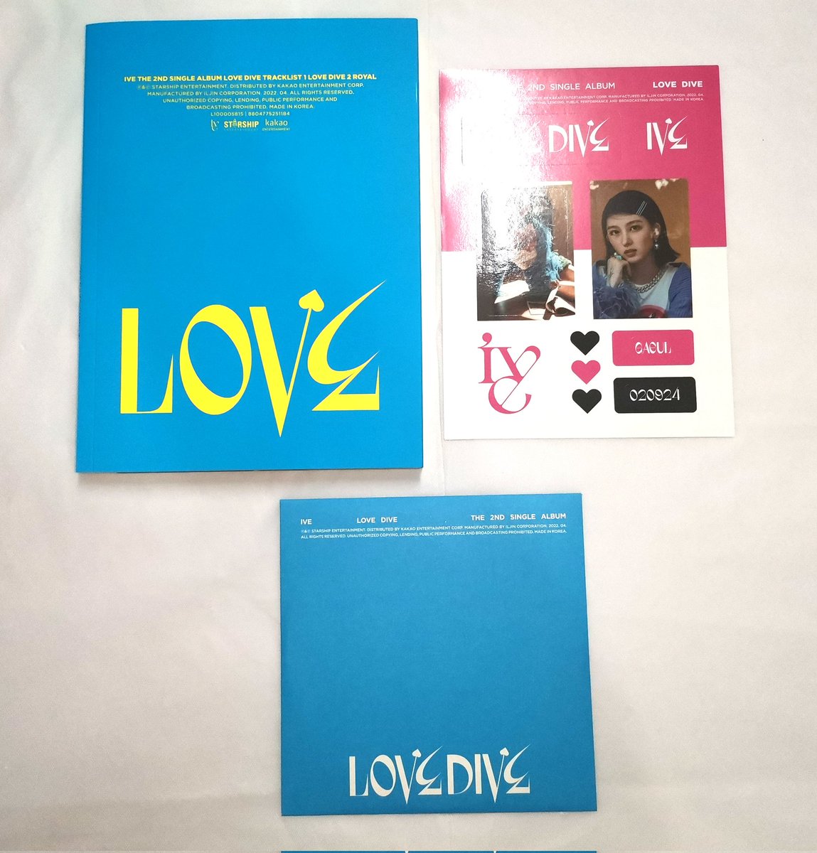 arki_ayia's tweet photo. 🌴 WTS LFB
IVE LOVE DIVE UNSEALED
₱150 - (Blue &amp; Red)
₱110 - (Pink)
— onhand; unsealed
— LOC: Paco, Manila
— MOP: Gcash/COD 
— MOD: Sco/direct ggx/lalamove/ grab
— Payo 3 days reservation
🍃 random rter will win 10php https://t.co/vUY6FKvffP