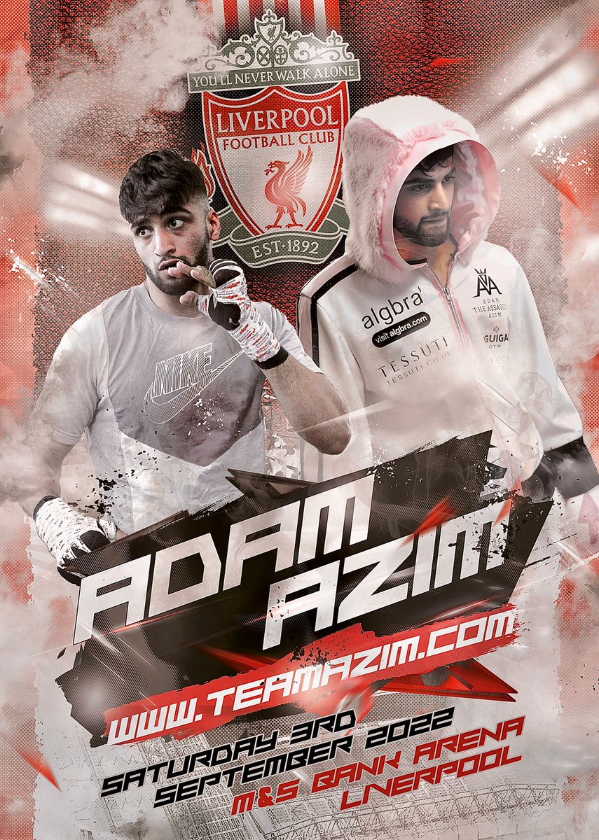 Purchase your tickets via the following link:

TeamAzim.com