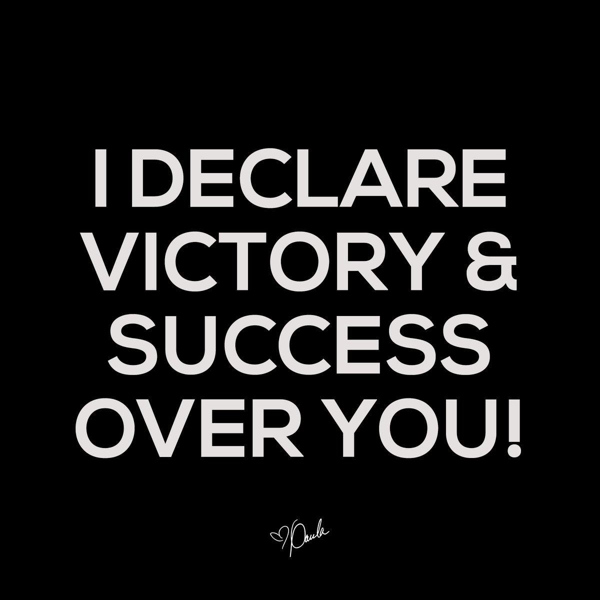 Paula_White's tweet photo. I declare victory and success over you! Get ready for your complete deliverance... https://t.co/TGPVJ9GEws
