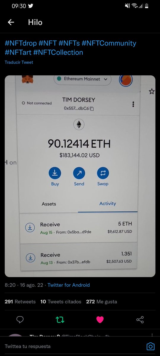 holdyourbtc's tweet photo. @TimsBlockChain Im so excited! https://t.co/Y1Ophi9Rhs