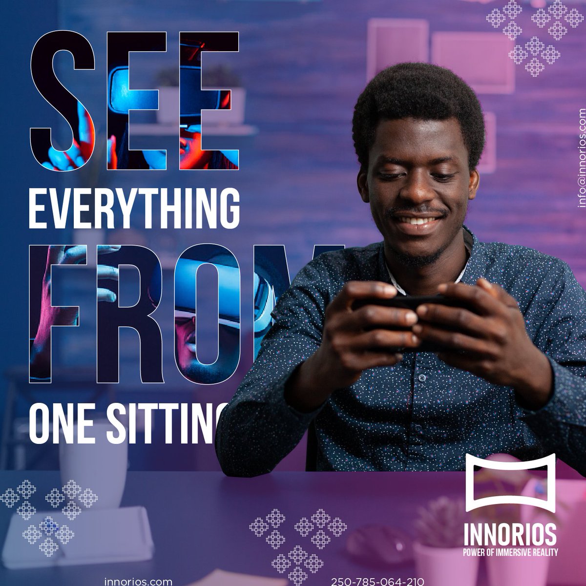 Innorios_xr's tweet photo. To put it in a very simple term, our software gives you the superpower to create a 360° tour of space, best part? You don't need to be a techie. Truth be told, it's totally fun navigating through our V.R software. That's how good and easy we strive to make life for everyone. https://t.co/QBI16V0d8w