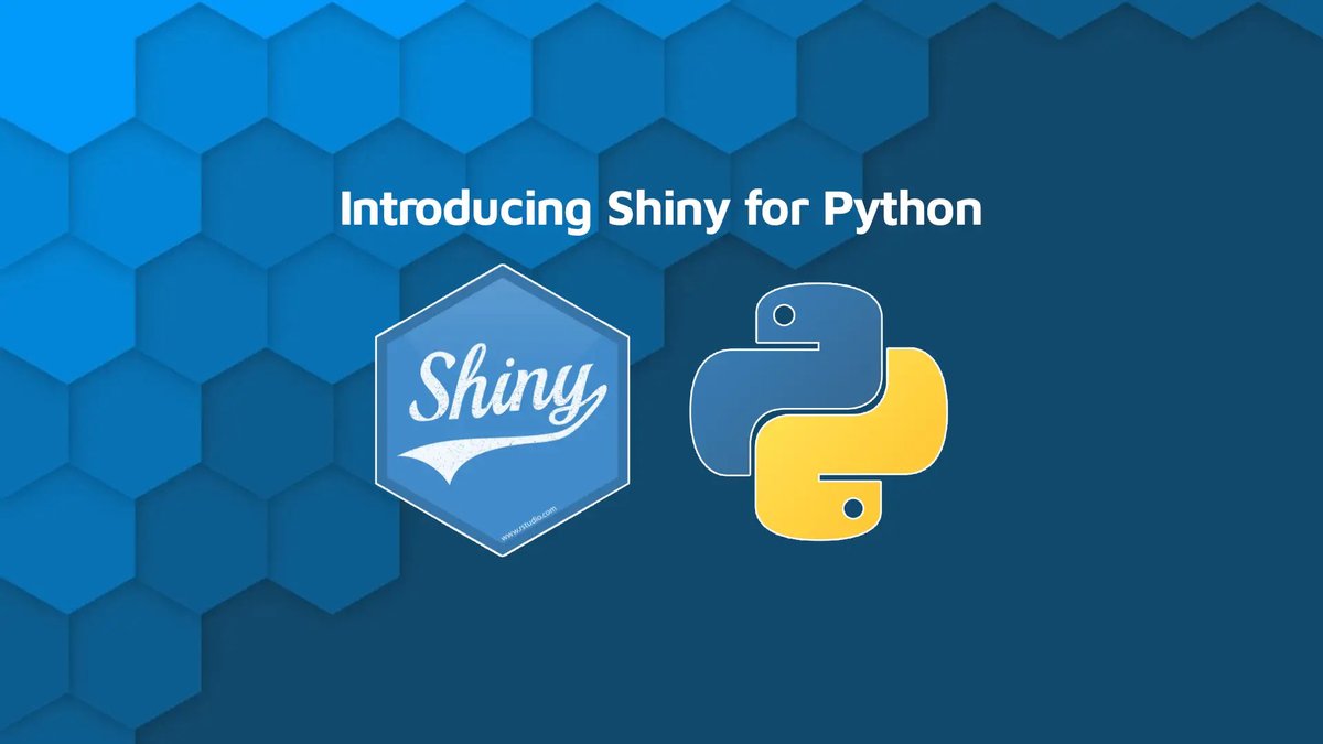 appsilon's tweet image. 🐍After 10 years, the #R-exclusive #Shiny web framework is now available for #Python users. Check out our detailed introduction how to install and configure Shiny in Python and make your first, custom Shiny for Python dashboard! #rstats #rshiny #pyshiny 👉appsilon.com/shiny-for-pyth…