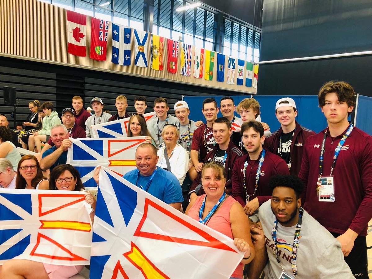 The boys out cheering on the girls!! <a href="/teamnl/">TeamNL</a>