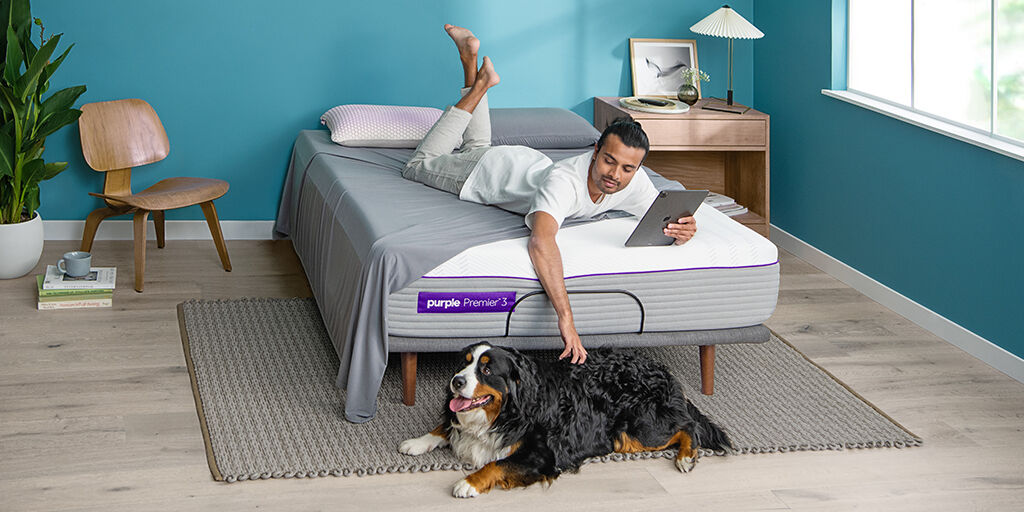 MancinisSleep's tweet photo. Presenting @Purple, to those who want to stay in #bed all day!
Upgrade your #sleep & boost your #energy, #mood and overall #health with Purple’s exclusive #GelFlex Grid.
Save up to $800 on a Purple Adjustable Mattress Set
Try before you buy!
Shop online: https://t.co/NBwZQWuTNU https://t.co/hxLxKH7nLB