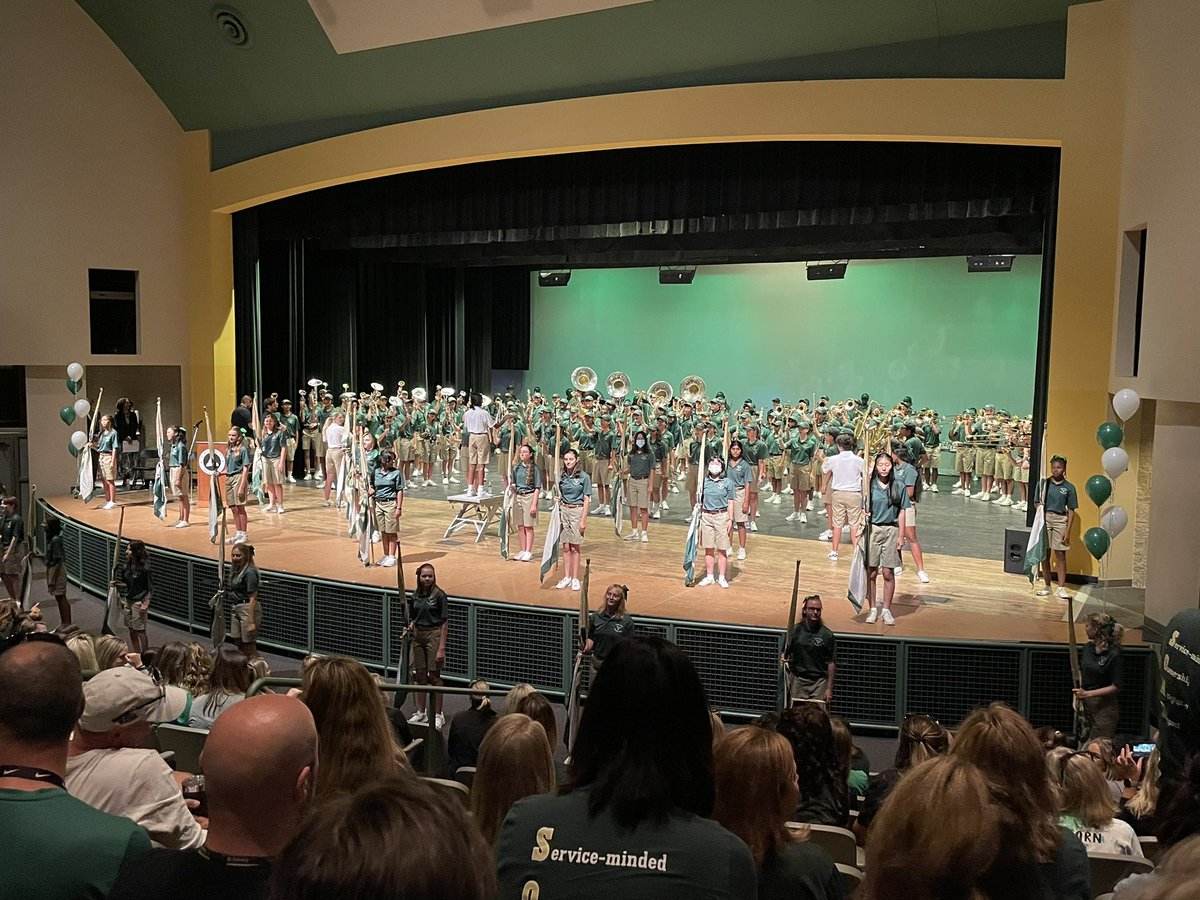 My favorite part of convocation! Great job <a href="/DJHSBand/">DJHS Marching Band</a> ! Here’s to another fantastic school year!!
