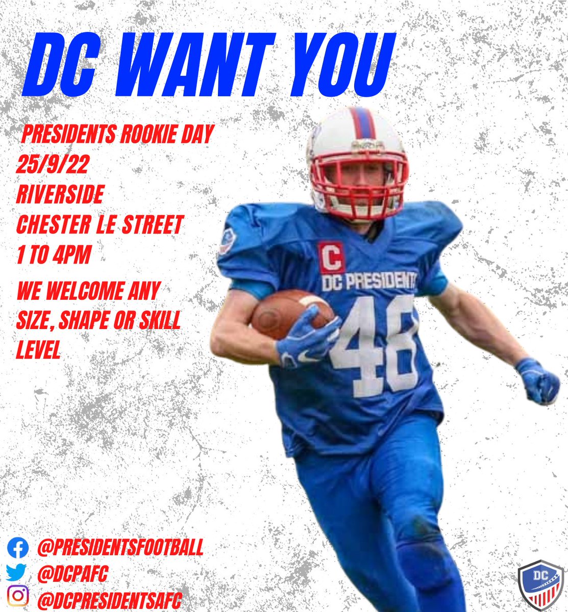 Durham County Presidents American Football Club tweet media