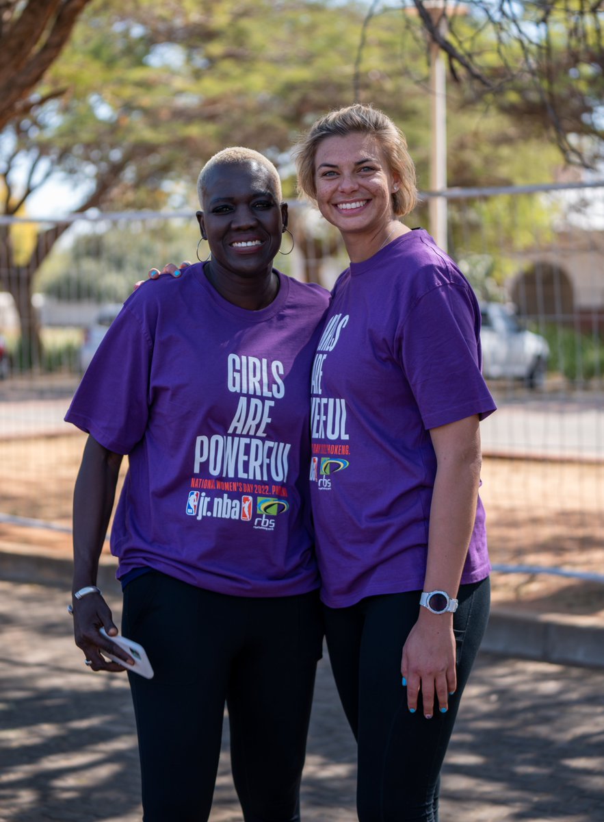 NBA_Africa's tweet photo. National Women's Day All-girls clinic #NBAAfrica #JrNBA https://t.co/QoQWSRxCwq